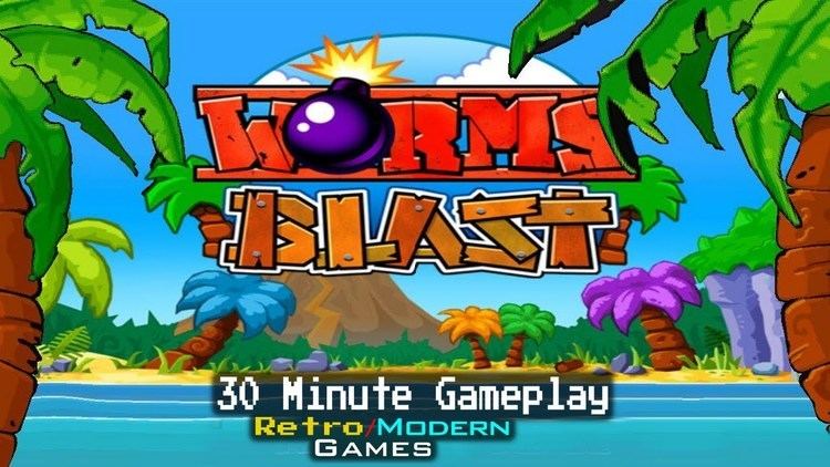 Worms Blast Worms Blast PC PS2 GC OS X 10 Minute Gameplay YouTube
