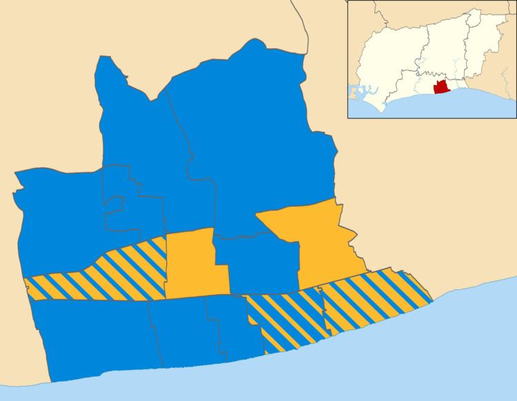 Worthing Borough Council election, 2004