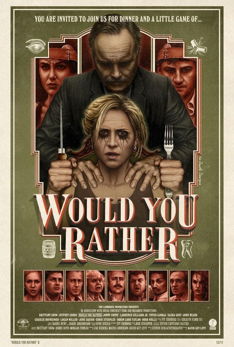 Would You Rather (film) Movie Review Would You Rather The One With Sasha GreyWe Eat Films