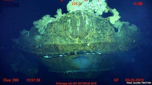 Wreck of the Japanese battleship Musashi Japans WW2 Musashi battleship wreck found BBC News