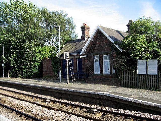 Wressle railway station