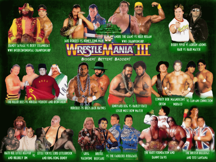WrestleMania III WrestleMania 3 vs WrestleMania 32 Page 2 Wrestling Forum WWE