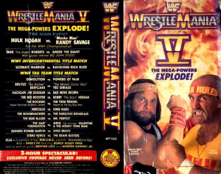 WrestleMania V WrestleMania V 1989 Thoughts and Review YouTube