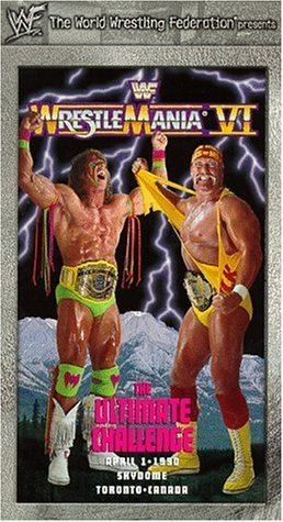 WrestleMania VI Amazoncom WWF WrestleMania VI VHS Hulk Hogan Ultimate Warrior