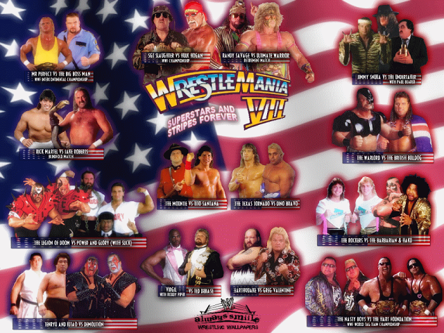 WrestleMania VII How did you feel about the WrestleMania VII match card when it came