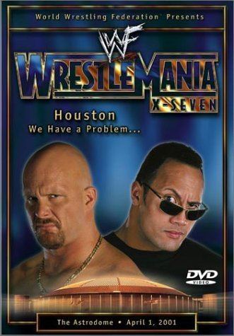 WrestleMania X-Seven Amazoncom WWF WrestleMania XSeven The Rock Steve Austin