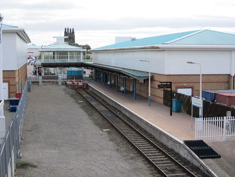 Wrexham Central railway station