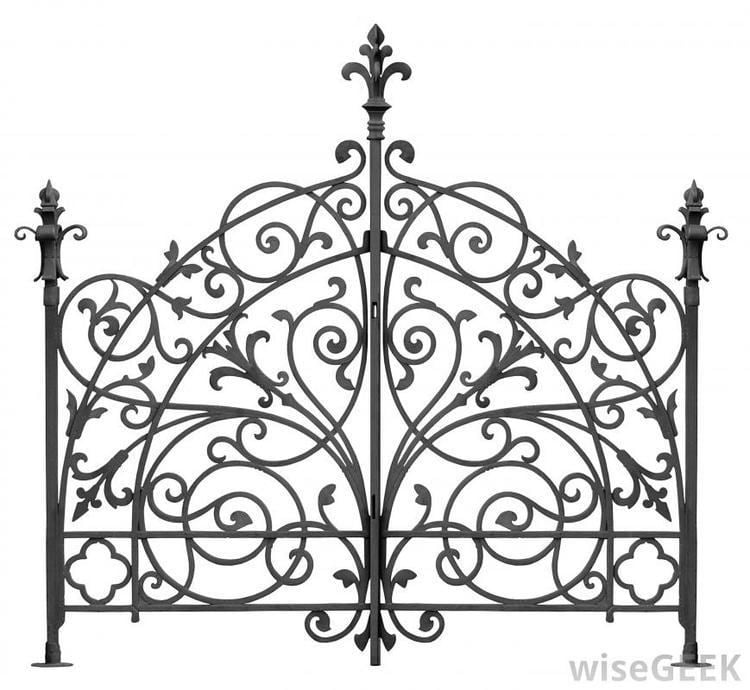 Wrought iron What is Wrought Iron Fence with pictures
