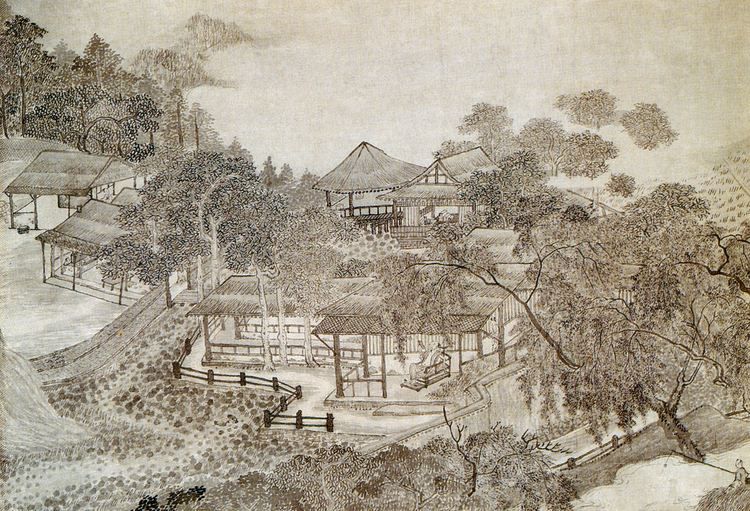 Wu Li FileWu Li Summer rest in the shadow of thatched housesjpg