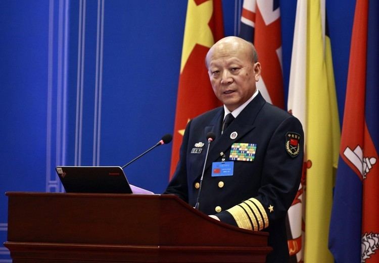 Wu Shengli China39s Top Admiral Says Minor Incident in South China Sea