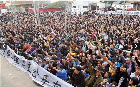 Wukan protests wwwoutsidethebeltwaycomwpcontentuploads2011
