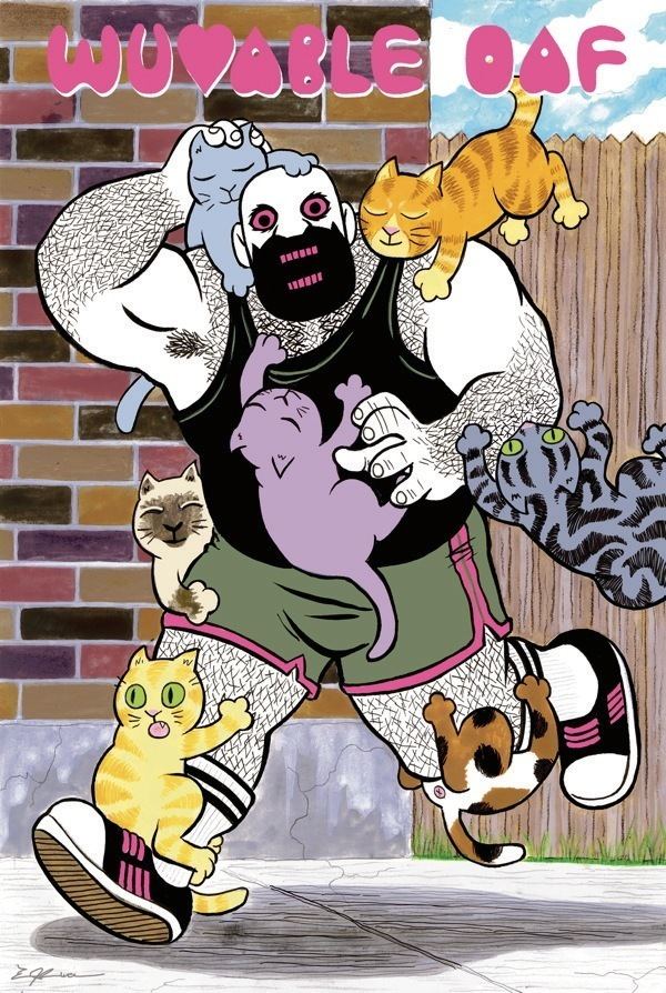 Wuvable Oaf Fantagraphics to collect Ed Luces Wuvable Oaf The Beat