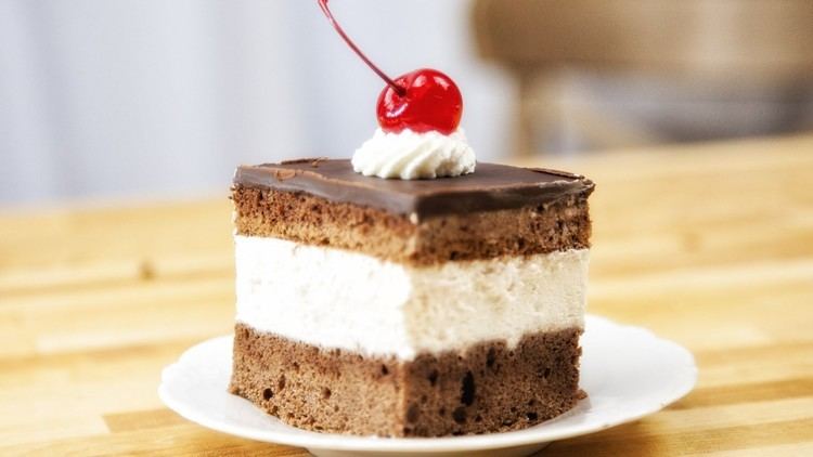Wuzetka Chocolate and Cream Cake Wuzetka Recipe 100 YouTube