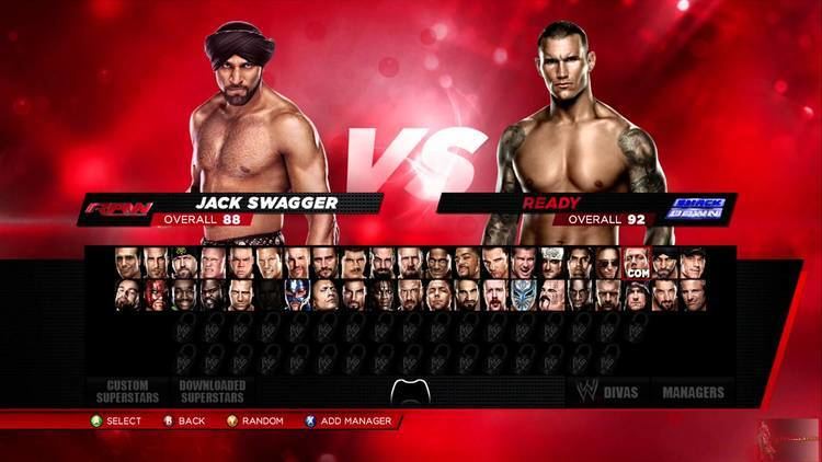 WWE 2K14 WWE 2K14 Main Menu jukebox roster and match YouTube