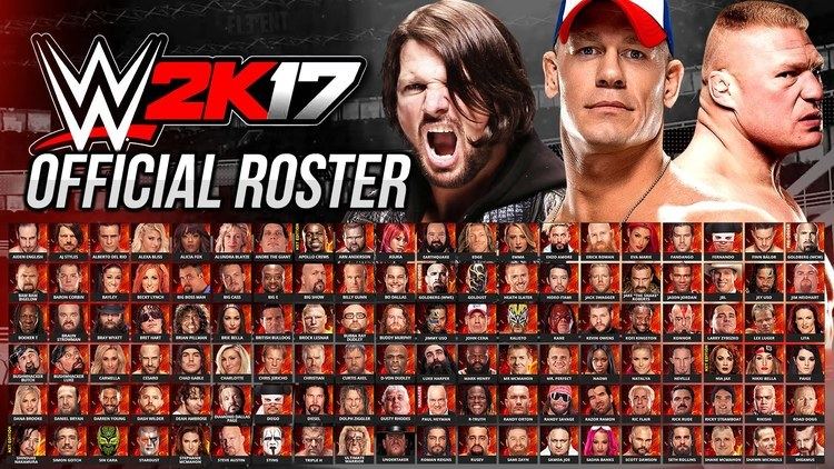 WWE 2K17 WWE 2K17 Official Roster All 138 Superstars Legends Women