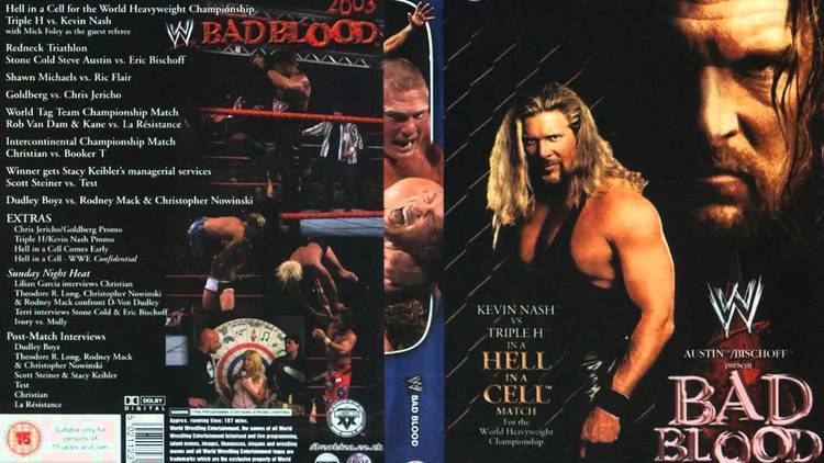 WWE Bad Blood WWE Bad Blood 2003 Theme Song FullHD YouTube