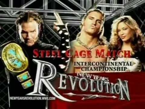 WWE New Year's Revolution WWE New Years Revolution 2007 match card YouTube