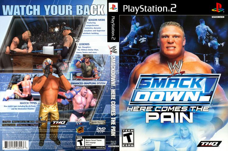 WWE SmackDown! Here Comes the Pain WWE Smackdown Here Comes The Pain Cover Download Sony Playstation