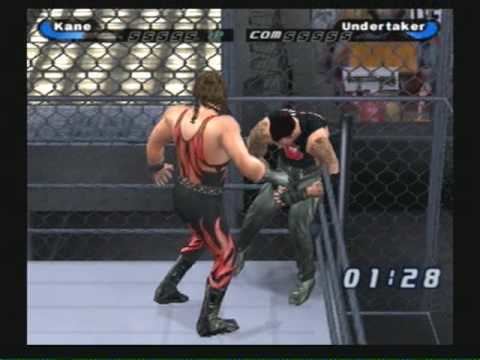 WWE SmackDown! Shut Your Mouth WWE Smackdown Shut Your Mouth Kane vs The UndertakerHell In A Cell