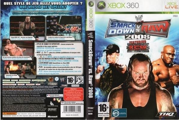 WWE SmackDown vs. Raw 2008 WWE Smackdown Vs Raw 2008 PC Game Free Download