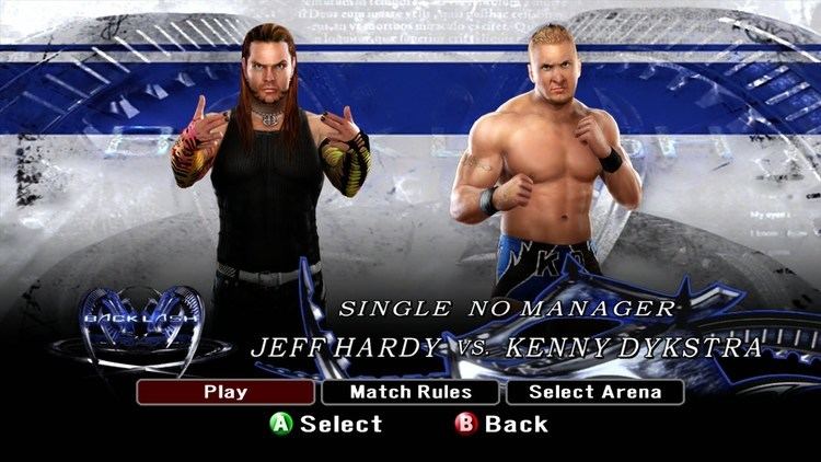 WWE SmackDown vs. Raw 2008 WWE Smackdown Vs Raw 2008 Jeff Hardy Vs Kenny Dykstra YouTube