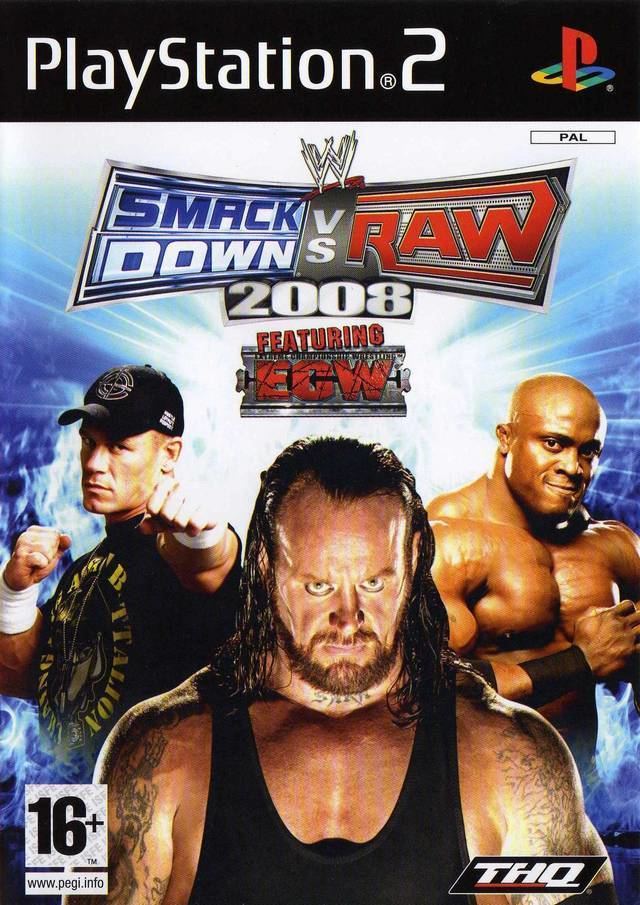 WWE SmackDown vs. Raw 2008 WWE SmackDown vs Raw 2008 Box Shot for PlayStation 2 GameFAQs