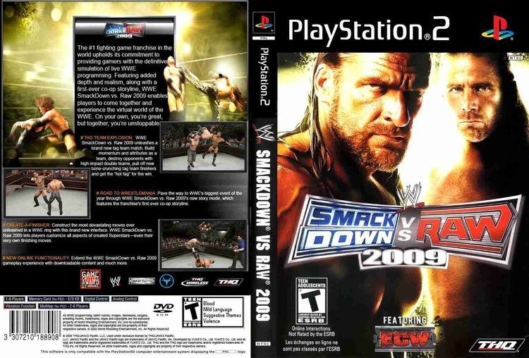 WWE SmackDown vs. Raw 2009 (USA) PS2 ISO - CDRomance