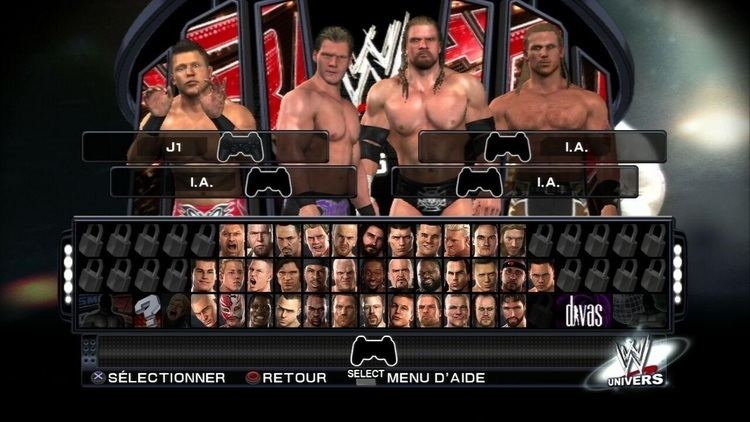 psp wwe 2k10 gameplay all characters