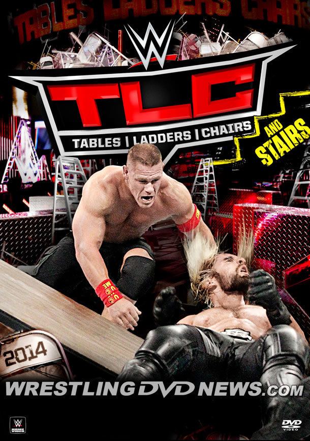 WWE TLC: Tables, Ladders & Chairs Cover Art Revealed for WWE TLC Tables Ladders Chairs And Stairs