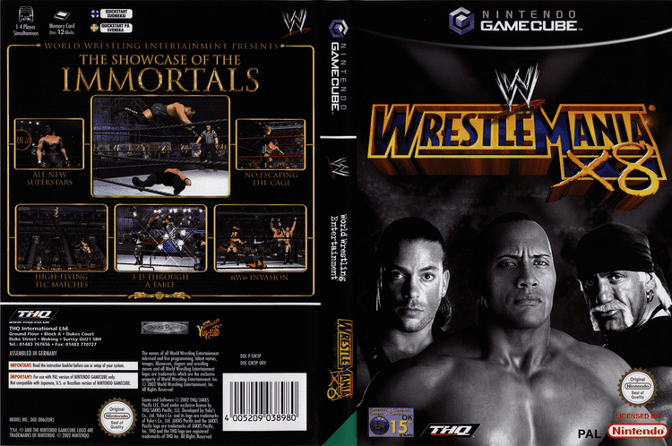 WWE WrestleMania X8 GW3P78 WWE Wrestlemania X8