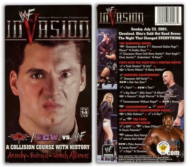 WWF Invasion TJR Retro WWE Invasion 2001 Review by John Canton TJR Wrestling