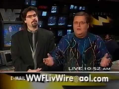 WWF LiveWire Jim Ross has a bad day on WWF LiveWire SquaredCircle