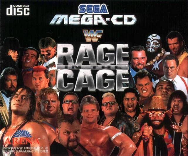 WWF Rage in the Cage WWF Rage in the Cage Box Shot for Sega CD GameFAQs