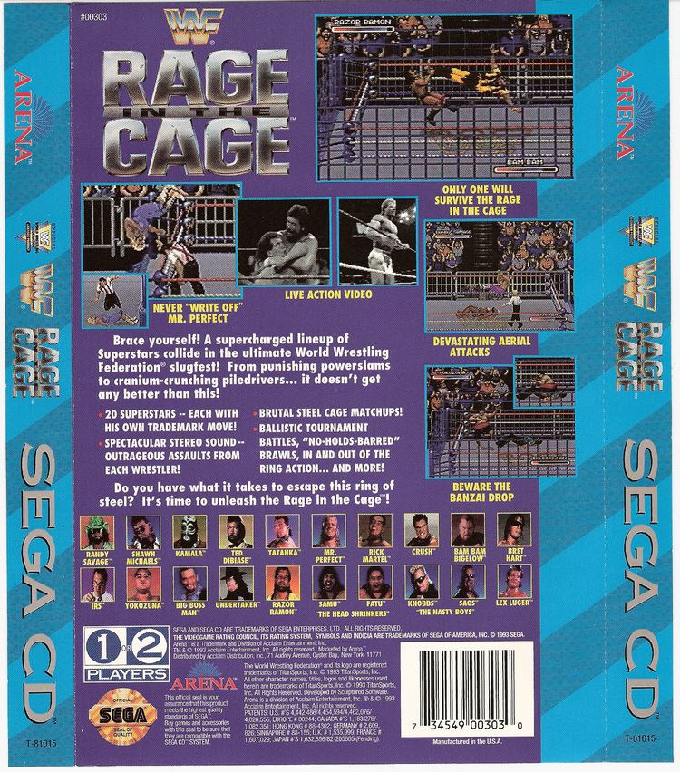WWF Rage in the Cage WWF Rage In The Cage U ISO SegaCD ISOs Emuparadise