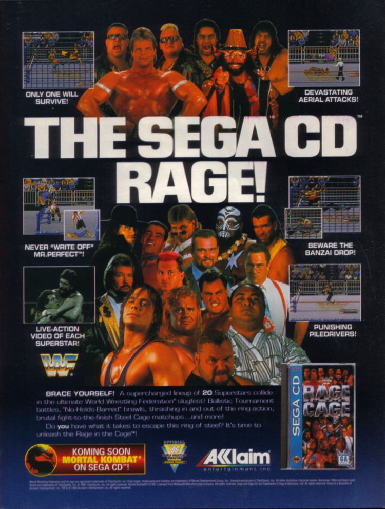 WWF Rage in the Cage Someone Bought This WWF Rage In The Cage for the LOADING Sega CD