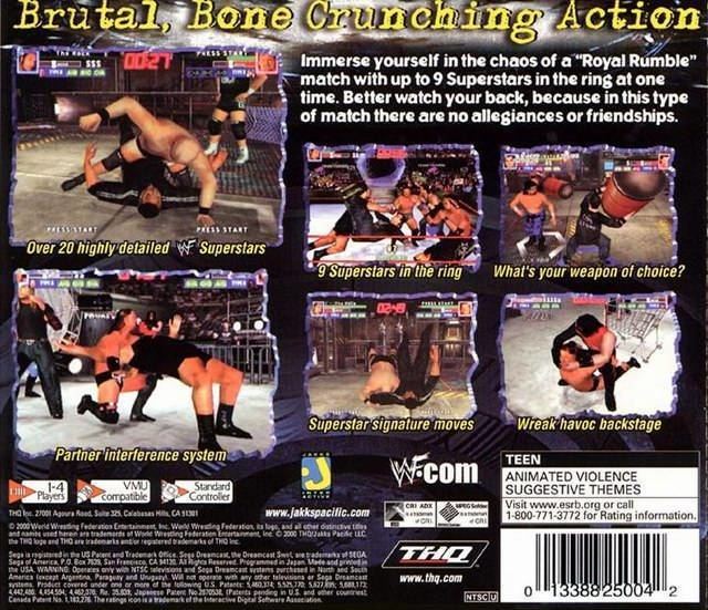 WWF Royal Rumble (2000 video game) WWF Royal Rumble USA ISO DC ISOs Emuparadise