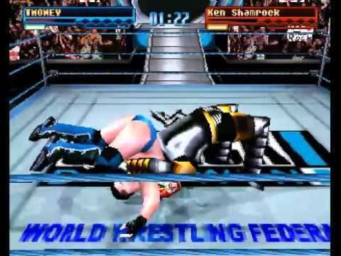 WWF SmackDown! (video game) TMoney vs Ken Shamrock WWF Smackdown Video Game April 2000 YouTube