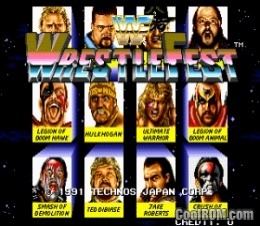WWF WrestleFest WWF WrestleFest US set 1 ROM Download for MAME CoolROMcom