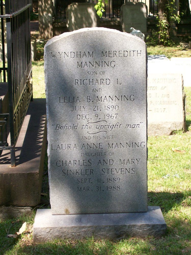 Wyndham Meredith Manning Wyndham Meredith Manning 1890 1967 Find A Grave Memorial