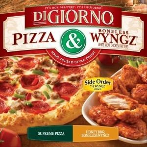 Wyngz CalorieLab Fake Food Branding The DiGiorno Pizza and Boneless