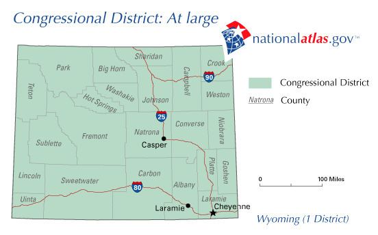 Wyoming's at-large congressional district