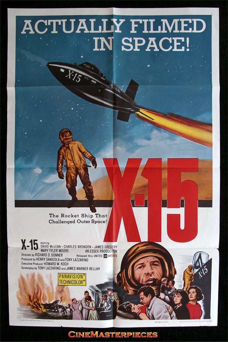 X-15 (film) X15 1961 Drama History Charles Bronson Mary Tyler Moore