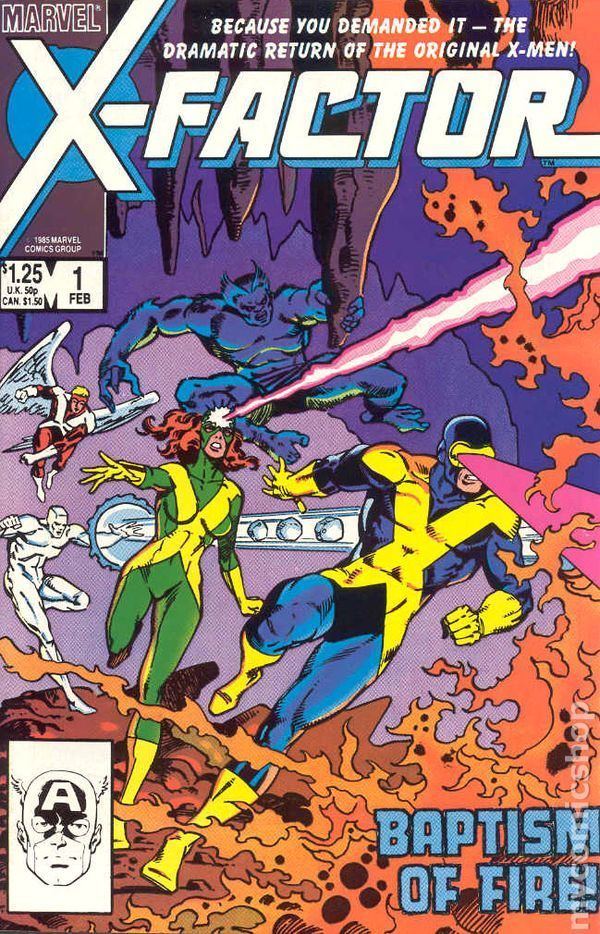 X-Factor (comics) XFactor 1986 1st Series comic books