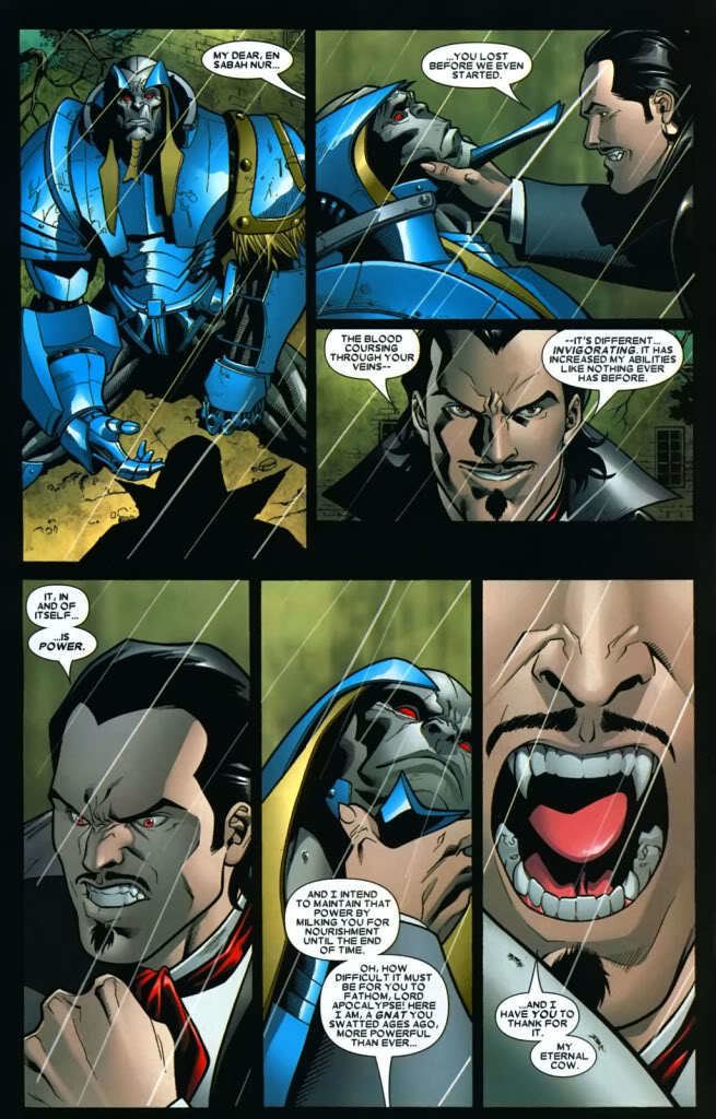 X-Men: Apocalypse vs. Dracula Vision vs Dracula Battles Comic Vine