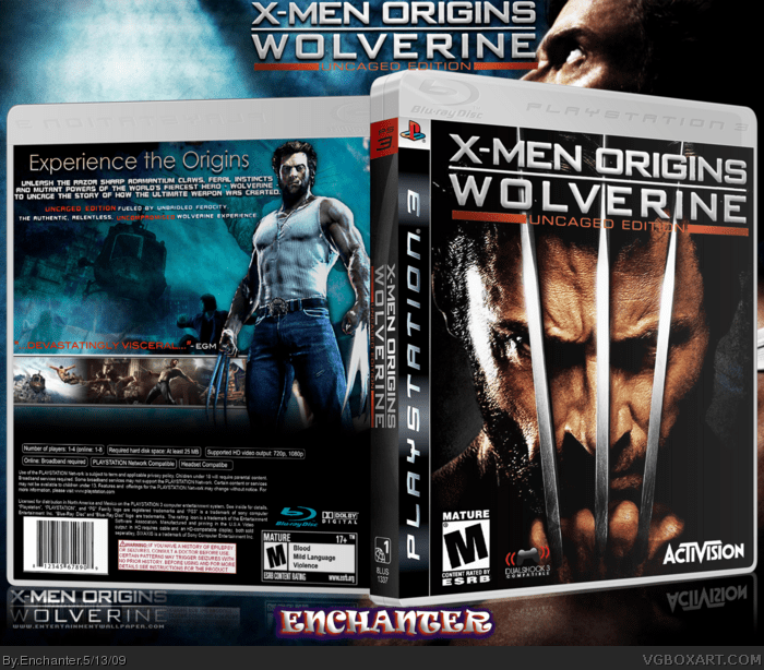 xmen origins wolverine game ps3