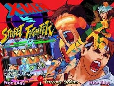 X-Men vs. Street Fighter XMen vs Street Fighter Arcade YouTube