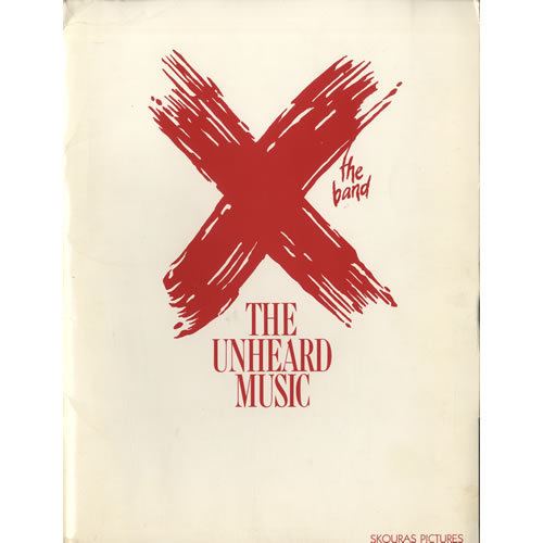 X: The Unheard Music X The Unheard Music US Promo media press pack 476488 PRESS PACK