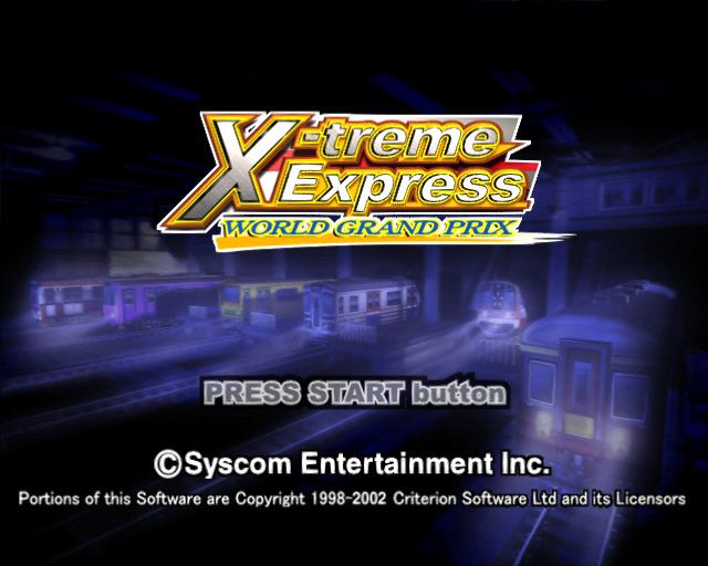 X-treme Express Xtreme Express World Grand Prix Europe ISO PS2 ISOs Emuparadise
