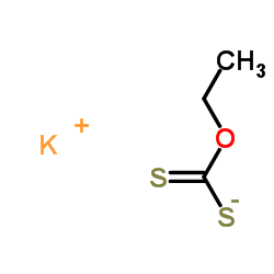 Xanthate Potassium ethyl xanthate C3H5KOS2 ChemSpider