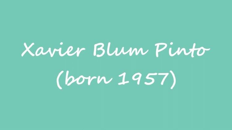Xavier Blum Pinto OBM Painter Xavier Blum Pinto born 1957 YouTube